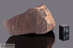 HAMMADAH AL HAMRA 213 - Recuperata nel 1997, Libia, Africa. Chondrite L3/6. Massa totale recuperata 1209 grammi. Pezzo in collezione: fine pezzo gr.132 (McM542)