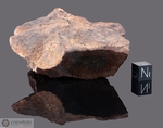 KEM KEM - Recuperata nel 1999, Dahara, Marocco, Africa. Chondrite L6. Massa totale recuperata 75 kg. Pezzo in collezione: frammento con faccia pulita gr.257 (McM130)