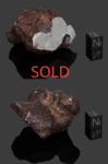 MUNDRABILLA – Found 1911, Nullarbor Plain, Australia. Iron Octahedrite IAB-Ung. Total mass 24 tons. - Individual with cut face gr.186.2 - € 595,84