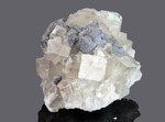 Fluorite, Galena - Miniera Santa Lucia, Fluminimaggiore, Carbonia-Iglesias, Sardegna, Italia - Campione di 82.15x77.28 - € 60,00