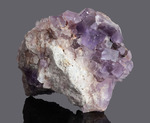 Fluorite - Berbes mining area, Ribadesella, Asturias, Spagna - Campione di 114.97x111.93- Area con cristalli di 82.11 mm € 50,00