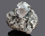 Fluorite - Heights Quarry, Westgate, Stanhope, County Durham, England, UK - Campione di 68.34x64.14 mm - Cristallo di 18.79 mm - € 60,00