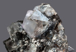 Fluorite - Heights Quarry, Westgate, Stanhope, County Durham, England, UK - Campione di 68.34x64.14 mm - Cristallo di 18.79 mm - € 60,00